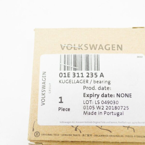 01E311235A - NEW AUDI A4 B7 GEARBOX DIFFERENTIAL GROOVED BALL BEARING 01E311235A