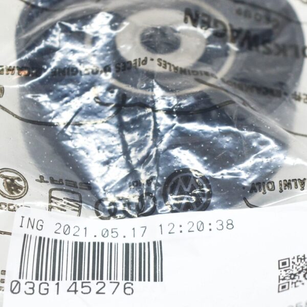 03G145276 - AUDI A4 B7 POLY V-BELT IDLER PULLEY 03G145276 NEW GENUINE