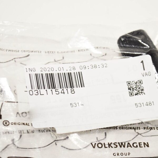 03L115418 - AUDI A4 8K B8 OIL DIPSTICK TUBE SEALING STUD 03L115418 NEW GENUINE