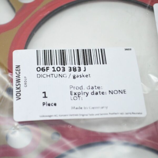 06F103383J - Audi A3 Sportback 8PA Cylinder Head Gasket 06F103383J NEW REAL