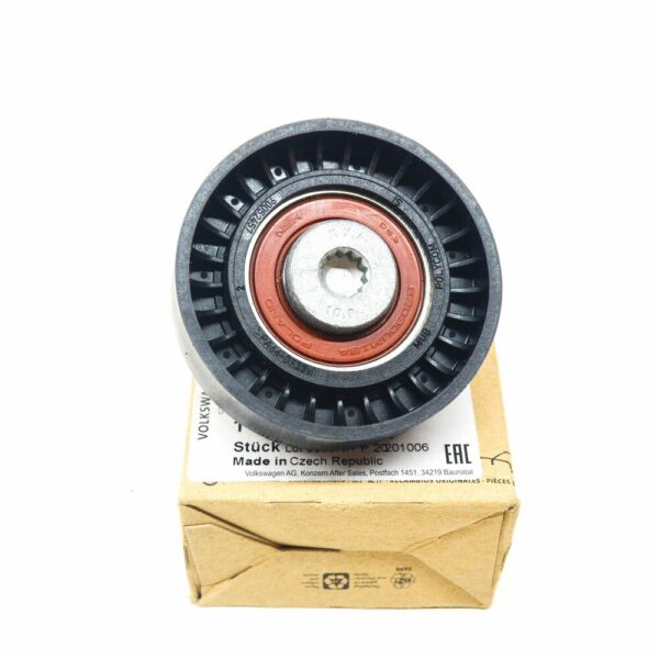 06M260938J - NEW AUDI A4 B9 S4 TENSIONER GUIDE ROLLER 06M260938J ORIGINAL