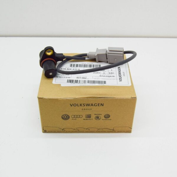 078906433B - NEW AUDI A4 B6 CRANKSHAFT POSITION SENSOR 078906433B 1.8T 120KW ORIGINAL