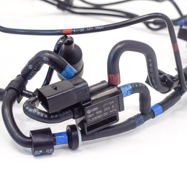 079131055DE - NEW AUDI A6 VACUUM PIPES W/ SOLENOID VALVE C7 S6 309KW 079131055DE ORIGINAL