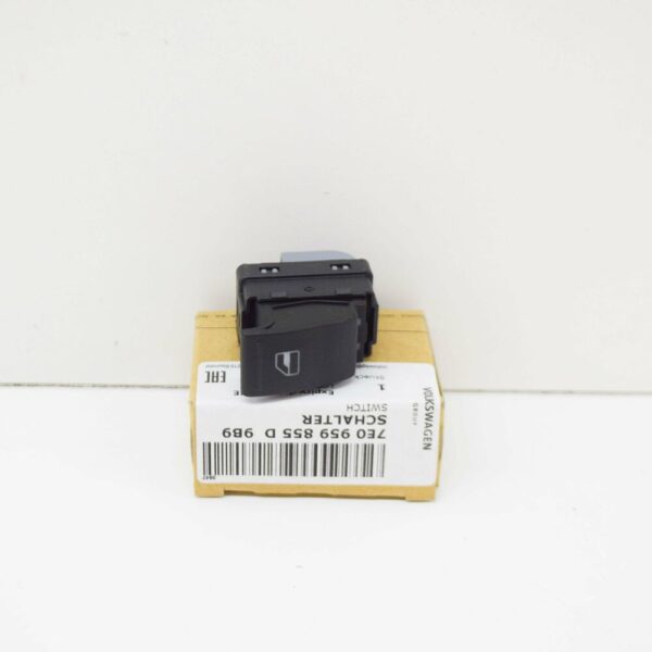 7E0959855D9B9 - NEW VW TRANSPORTER T5 FRONT RIGHT DOOR WINDOW SWITCH LHD 7E0959855D9B9