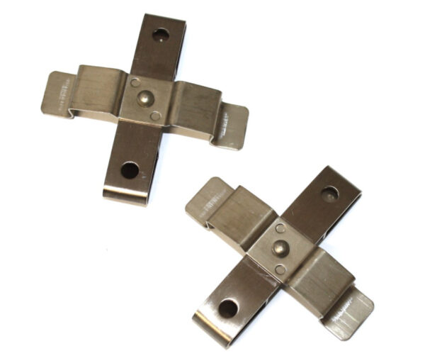 7P0698269C - VW TOUAREG 7P front disc brake lining attachments set 7P0698269C NEW REAL