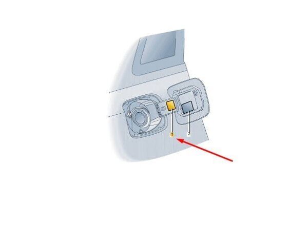 8V4010545 - AUDI Q5 FY Fuel Filler Flap Notice 8V4010545 NEW GENUINE