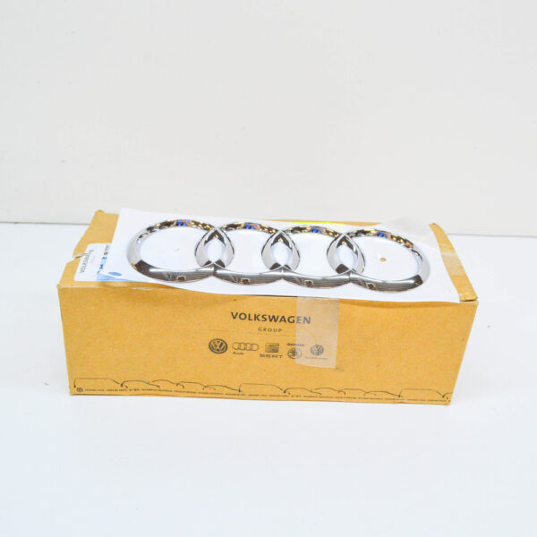 8V48537422ZZ - Audi A3 8V Rear Trunk Emblem Badge Chrome Rings 8V4853742 2ZZ NEW GENUINE