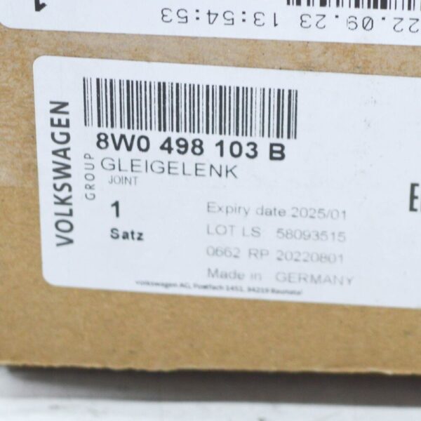 8W0498103B - Audi A4 Avant B9 Front Axle Driveshaft Protection 8W0498103B NEW GENUINE