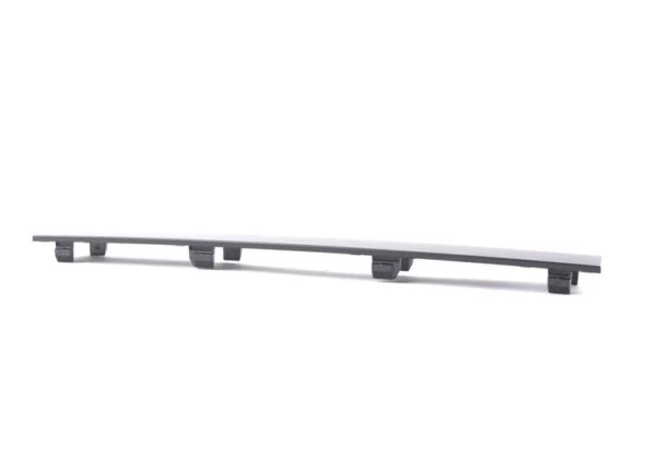 8W0807287BRU6 - OEM AUDI A4 FRONT LICENSE PLATE BRACKET DARK FILLER 8W0807287BRU6 NEW GENUINE