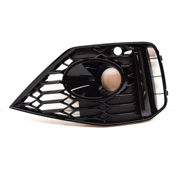 8W0807681AST94 - NEW AUDI RS4 B9 FRONT BUMPER LEFT SIDE FOG LIGHT GRILLE 8W0807681AST94 ORIGINAL