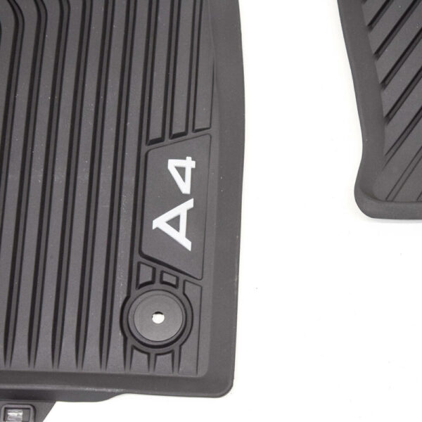 8W1061501041 - NEW AUDI A4 B9 FRONT ALL WEATHER RUBBER FLOOR MATS 8W1061501041 LHD
