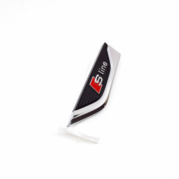 8W6853601BPUZ - New AUDI A5 Cabrio 8W6 S-Line Front Left Wing Badge Logo 8W6853601BPUZ