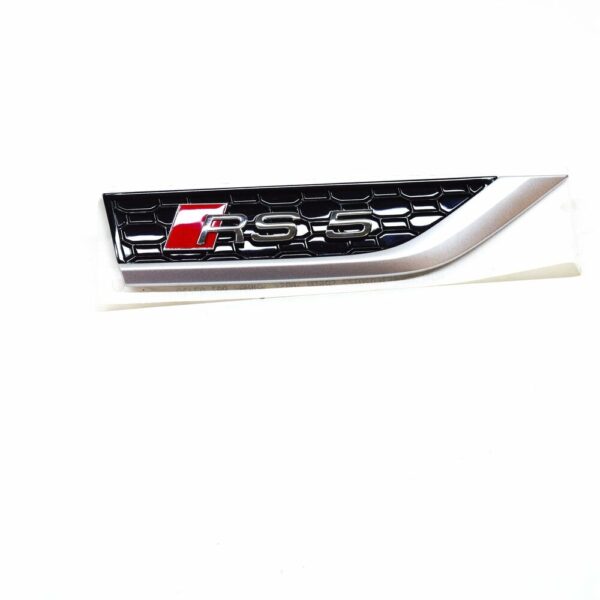 8W6853602DPUZ - NEW AUDI RS5 SPORTBACK 8W6 FRONT RIGHT FENDER EMBLEM 8W6853602DPUZ