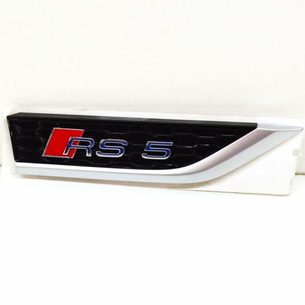 8W6853602DPUZ - NEW AUDI RS5 SPORTBACK 8W6 FRONT RIGHT FENDER EMBLEM 8W6853602DPUZ