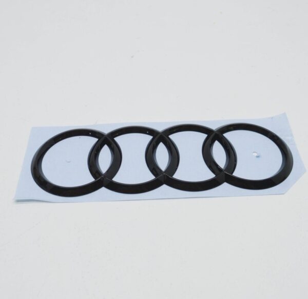 8W6853742AT94 - NEW AUDI A5 CABRIO F5 BLACK GLOSSY BOOTLID BADGE 8W6853742AT94 ORIGINAL