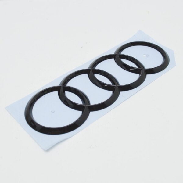 8W6853742AT94 - NEW AUDI A5 CABRIO F5 BLACK GLOSSY BOOTLID BADGE 8W6853742AT94 ORIGINAL