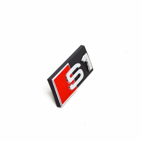 8X0853736A2ZZ - NEW AUDI A1 8X S LINE CAR RADIATOR GRILLE EMBLEM PLATE 8X0853736A2ZZ GENUINE