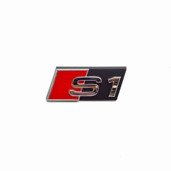8X0853736A2ZZ - NEW AUDI A1 8X S LINE CAR RADIATOR GRILLE EMBLEM PLATE 8X0853736A2ZZ GENUINE