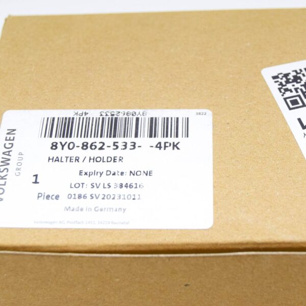 8Y08625334PK - AUDI Q4 E-TRON Center Console Cup Holder 8Y08625334PK NEW GENUINE
