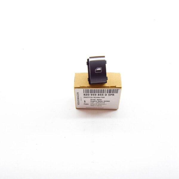 8Z0959855D - Audi A3 8P Front Right Door Window Switch LHD 8Z0959855D5PR NEW GENUINE