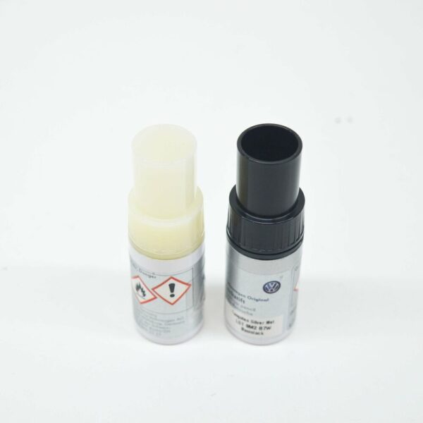 LST0M2B7W - New Touch Up Paint Kit for Audi, VW, Tungsten Silver Metallic, LST0M2B7W