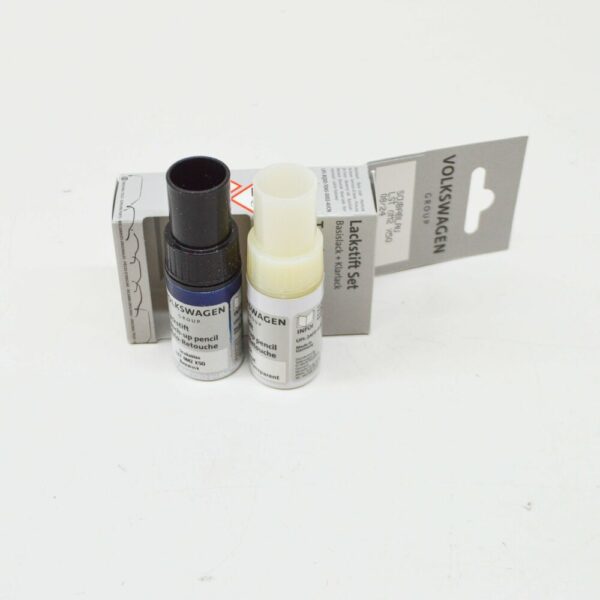 LST0M2X5Q - NEW AUDI VW SCUBA BLUE METALLIC TOUCH UP PAINT SET LST0M2X5Q ORIGINAL