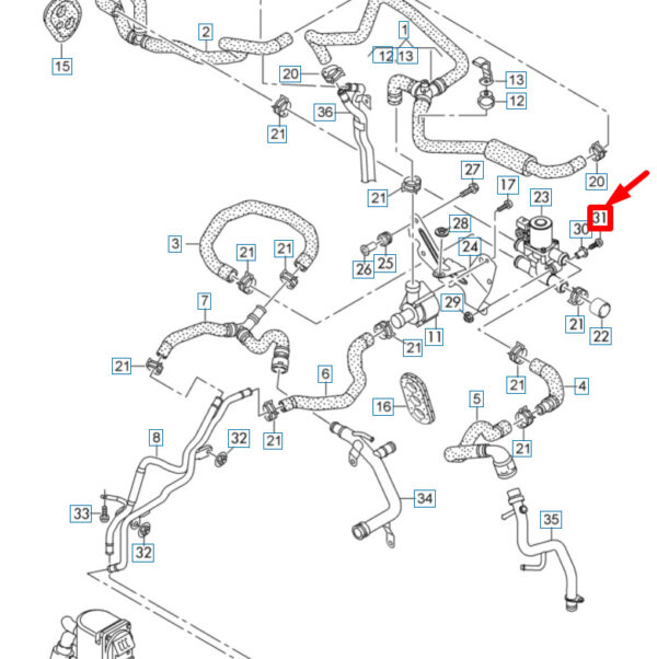 N10347403 - NEW AUDI A8 D4 OVAL HEX SOCKET HEAD BOLT N10347403 GENUINE