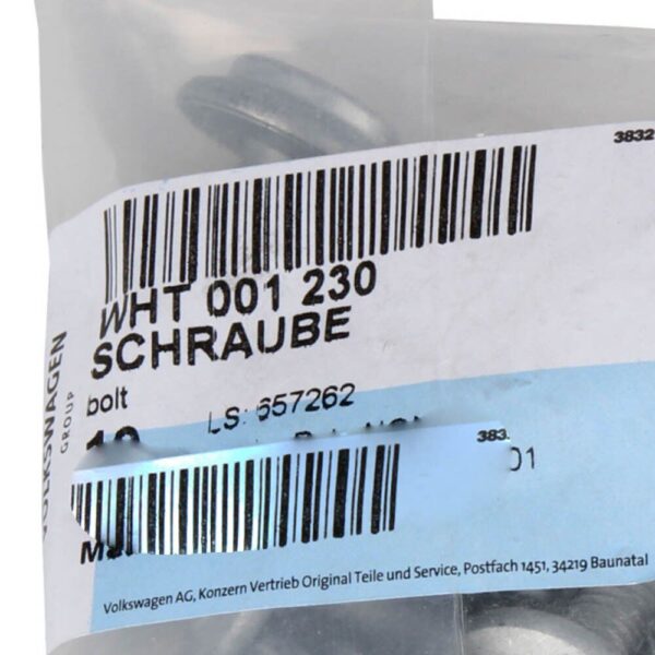 WHT001230 - AUDI A8 A4 A6 A3 Innensechskantschraube WHT001230 neu