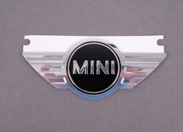 11127594876 - NEW MINI COOPER ENGINE VALVE COVER EMBLEM STICKER MINI LOGO 7594876