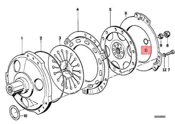 11211460467 - Genuine BMW K100 K1100 K1200 O Ring 11211460467