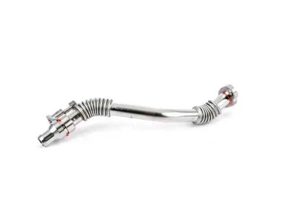 11427844986 - NEW BMW 5 M5 F10 RIGHT TURBOCHARGER OIL RETURN PIPE 11427844986 ORIGINAL