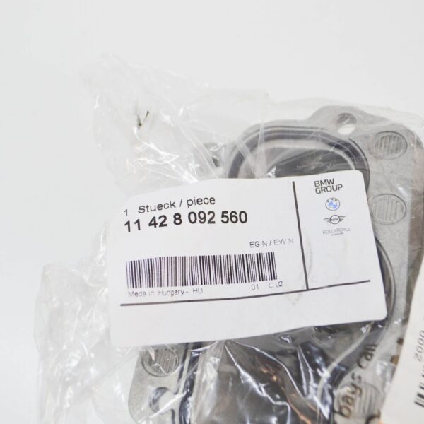 11428092560 - BMW 5 F10 Engine Oil Return Cover 11428092560 8092560 NEW GENUINE