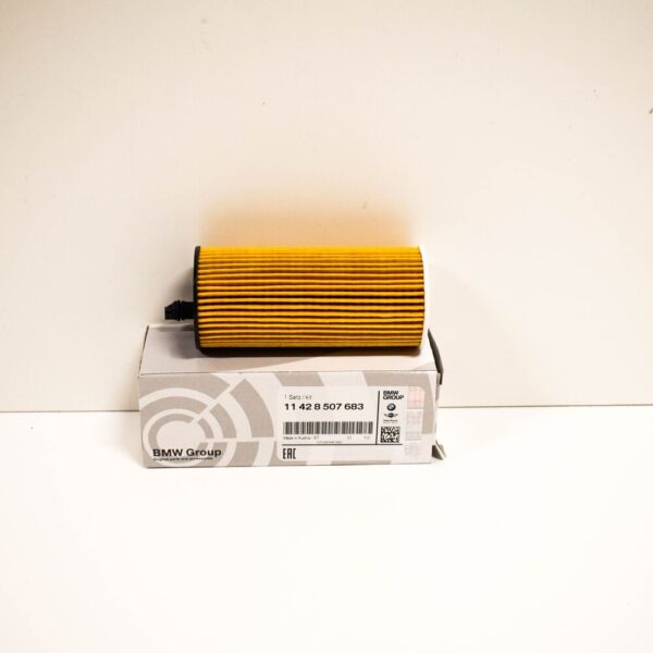 11428507683 - New BMW 5 F10 Oil Filter Element  11428507683 Genuine