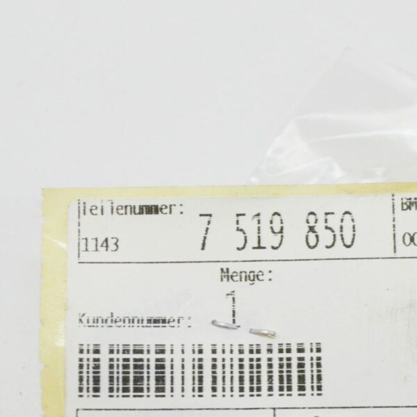 11437519850 - BMW 3 E46 engine oil gauge rod tube O-ring 11437519850 7519850 NEW ORIGINAL