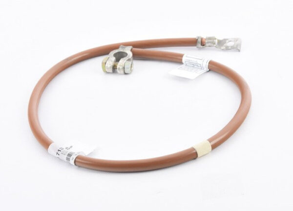 12421719713 - NEW BMW 5 E34 NEGATIVE BATTERY CABLE 12421719713 1719713 ORIGINAL