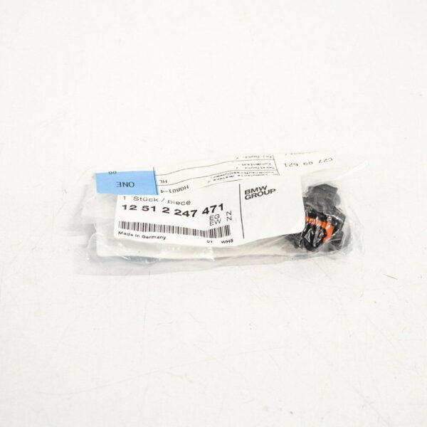 12512247471 - NEW BMW 3 E46 FUEL INJECTOR PLUG HOUSING 12512247471 2247471 OEM