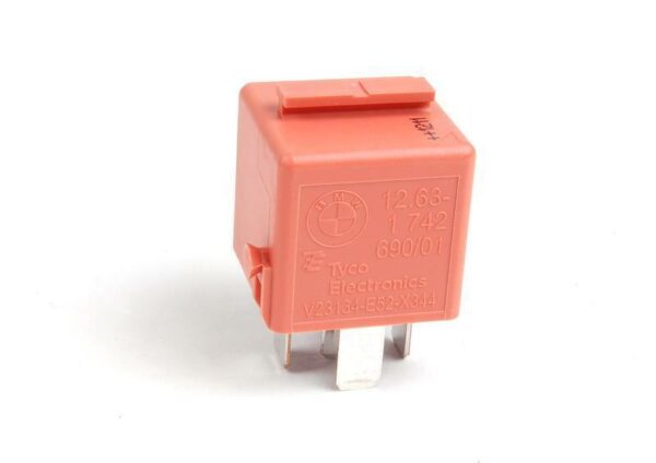 12631742690 - NEW ORIGINAL OEM BMW E36 E38 E39 E46 E52 E53 Salmon Red Relay Shift 12631