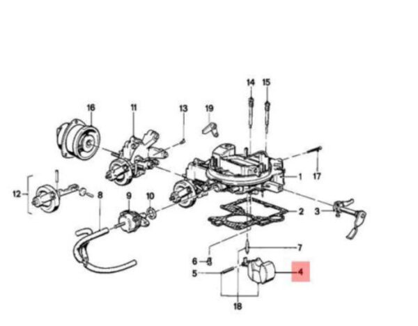 13111289910 - NEW BMW 3 E30 SET FLOAT ASSY 13111289910 1289910 OEM