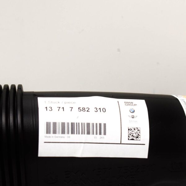 13717582310 - NEW BMW 5 GT F07 AIR INTAKE TUBE 13717582310 535I ORIGINAL
