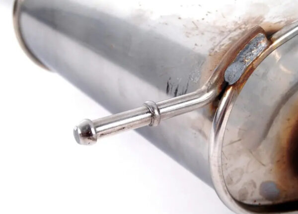 18307646678 - NEW OEM MINI COOPER S COUPE R58 REAR JCW EXHAUST MUFFLER 18307646678 GENUINE
