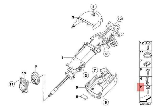 32301094716 - 5x OEM REAR WHEEL ARCH TRIM CLIP MINI COOPER R50 R52 R53 07130702516 GENUINE NEW
