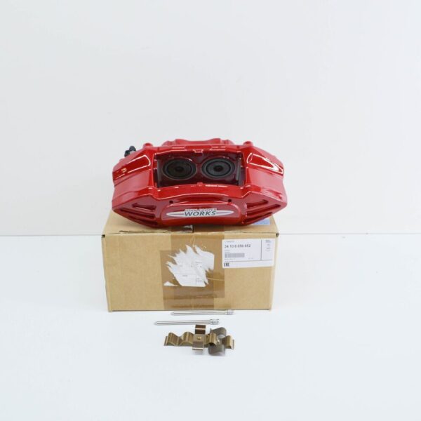 34106856652 - MINI CONVERTIBLE R57 JCW disc brake caliper front right 34106856652 NEW REAL