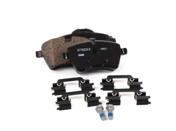 34116778320 - MINI COOPER R50, R53 JCW front brake lining set 34116778320 6778320 NEW ORIGINAL