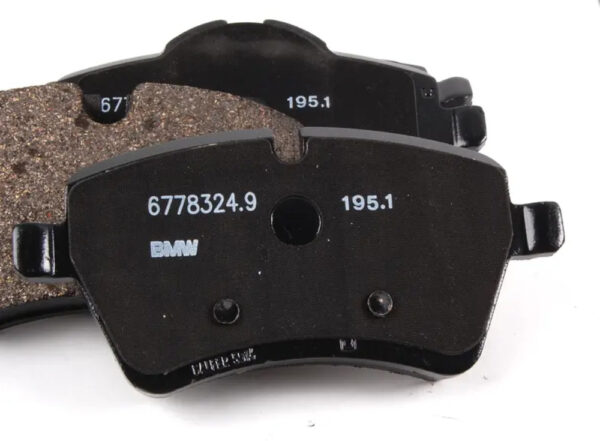 34116778320 - MINI COOPER R50, R53 JCW front brake lining set 34116778320 6778320 NEW ORIGINAL
