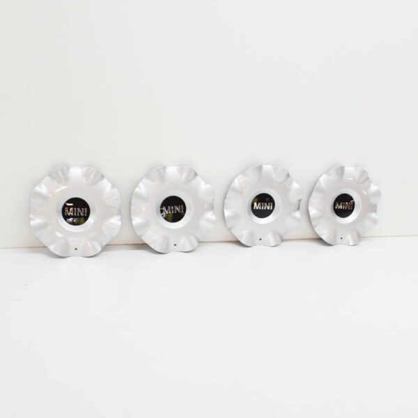 36109804231 - NEW MINI COUNTRYMAN R60 WHEEL SILVER HUB CAP SET 36109804231 9804231 OEM