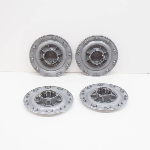 36131512572 - MINI Cooper R50 Wheel Center Hub Caps 4x Silver 16" Set 36131512572 NEW GENUINE