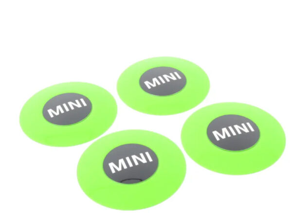 36132321392 - MINI CONVERTIBLE R57 Wheel Center Caps Trim Set 36132321392 NEW GENUINE