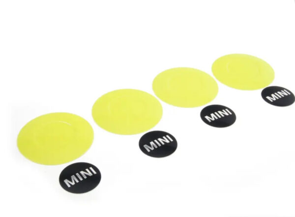36132321394 - MINI COOPER CLUBMAN R55 Wheel Cap Trim Set 36132321394 NEW GENUINE
