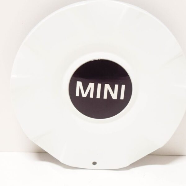 36136764102 - MINI Cooper R50 Wheel Hub Cap White 15" 36136764102 NEW GENUINE