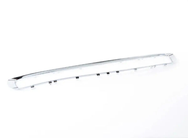 51117355238 - Genuine MINI F55 F56 F57 S Aero JCW Front Bumper Chrome Trim Frame 7355238